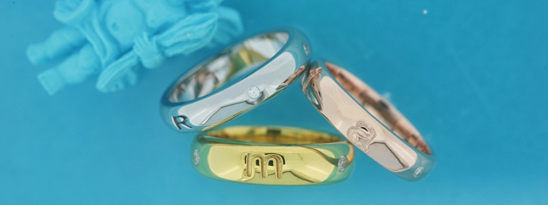 子供の名前リング