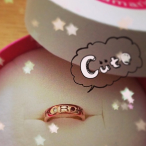 子ども名前リング