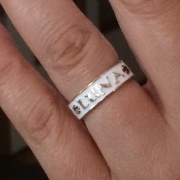 子供の名前リング